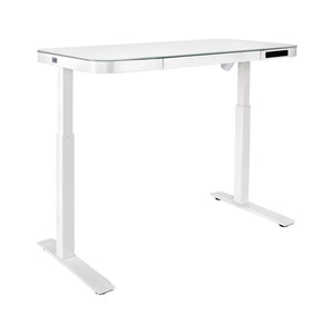 airLIFT® 48" Tempered Glass Top Desk with Drawer