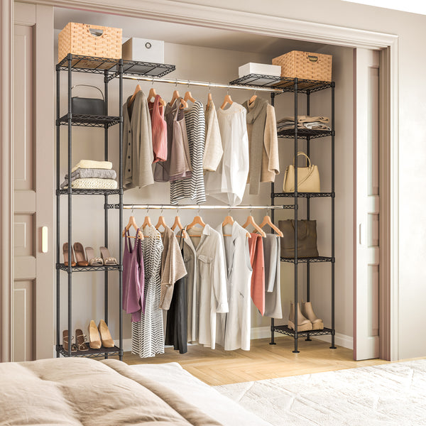 Expandable Closet Organizer System