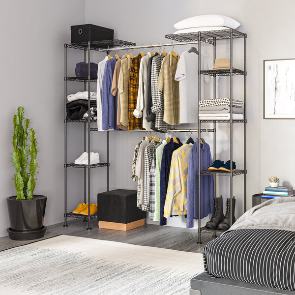 Expandable Closet Organizer System