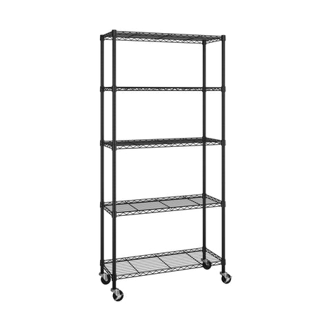 5-Tier NSF Steel Shelving