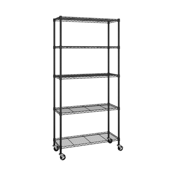 5-Tier NSF Steel Shelving