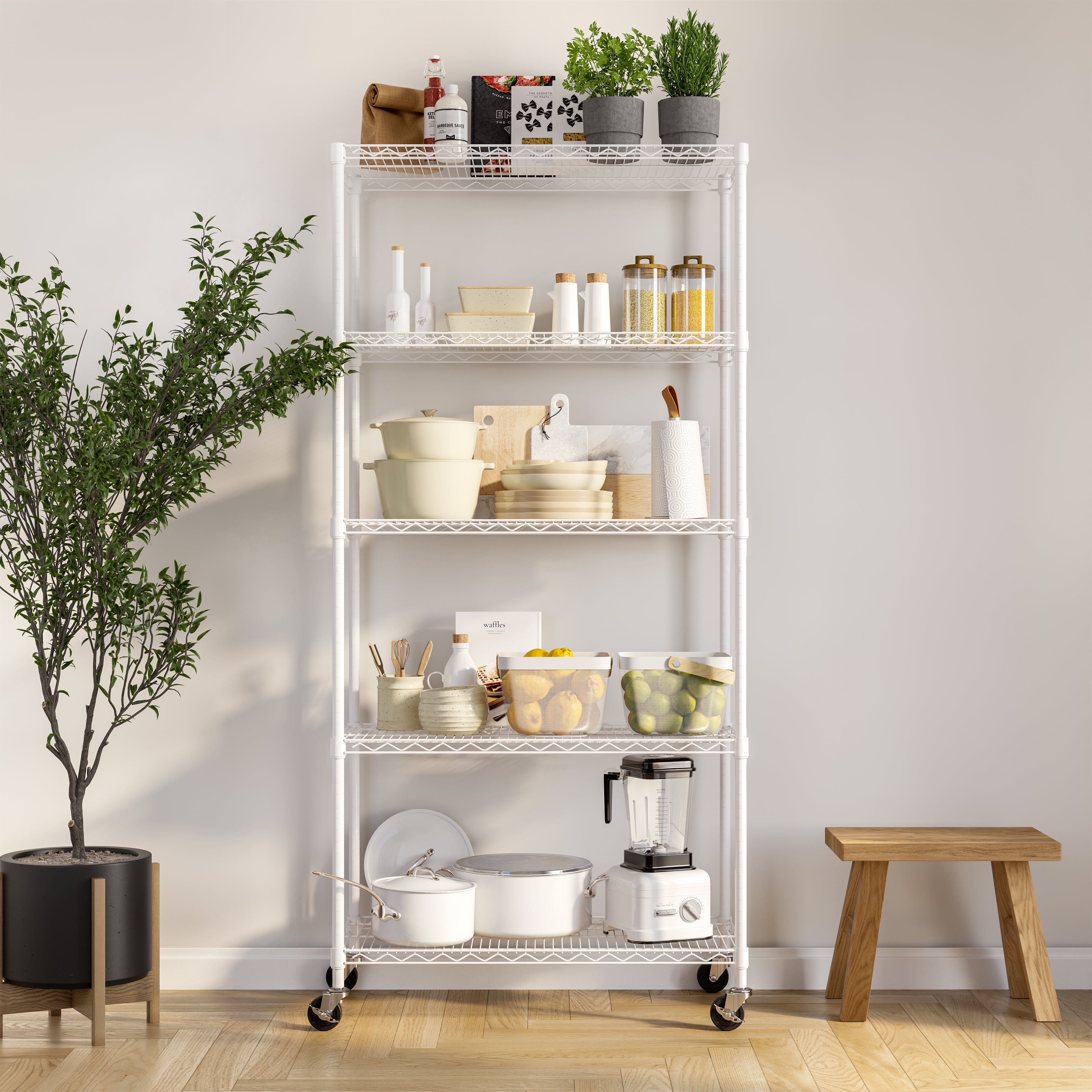 UltraDurable® 5-Tier NSF Steel Shelving – Seville Classics