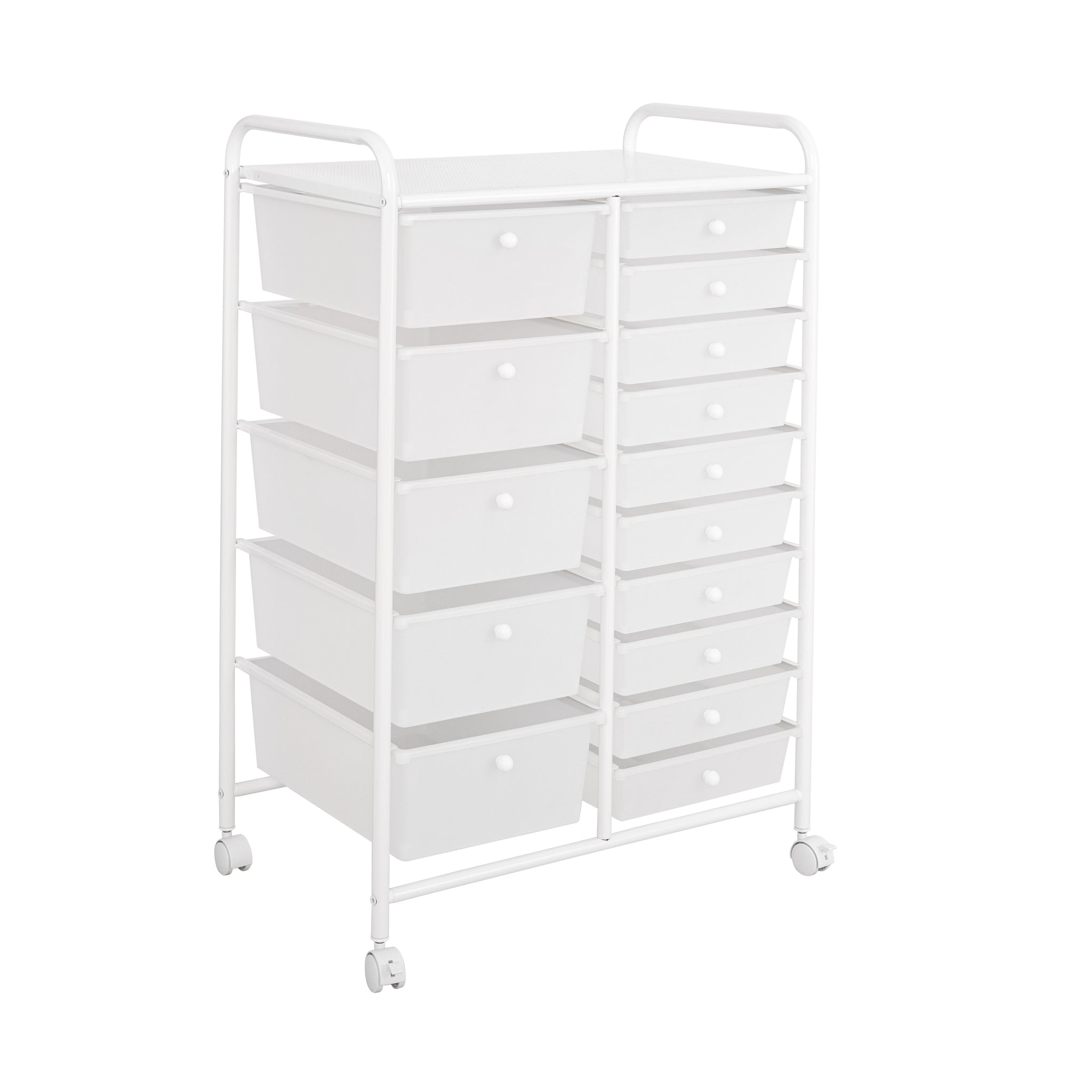 15-Drawer Organizer Cart