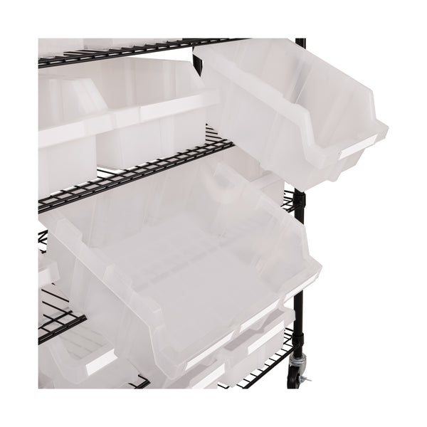 Extra-Wide 7-Tier NSF 21-Bin Rack