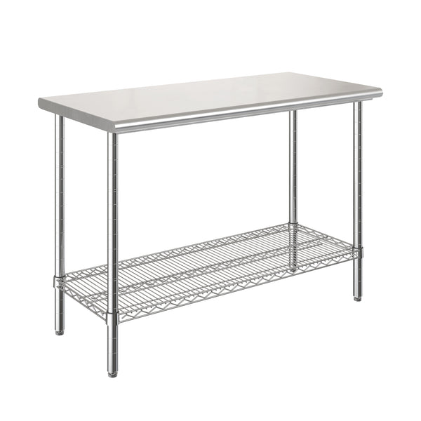 Stainless Steel Top Worktable NSF