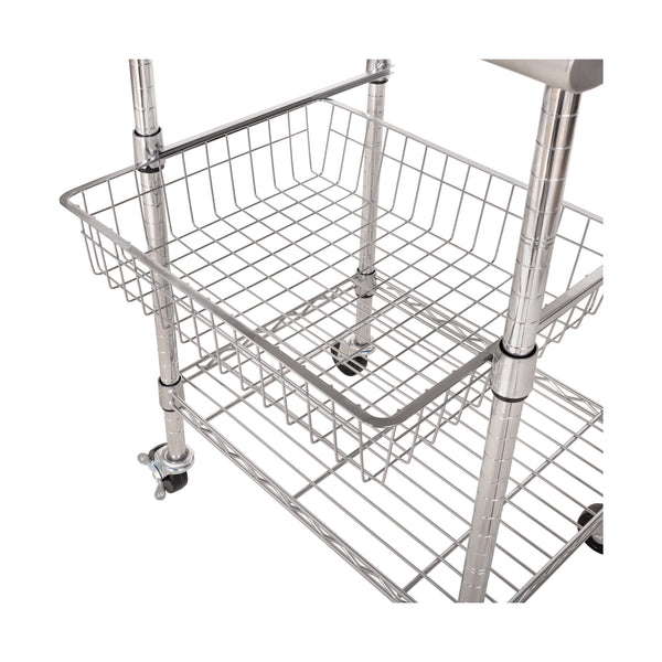 Stainless Steel NSF Utility Worktable Cart