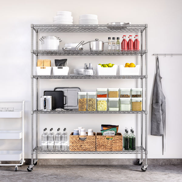 UltraDurable® 5-Tier NSF Steel Shelving