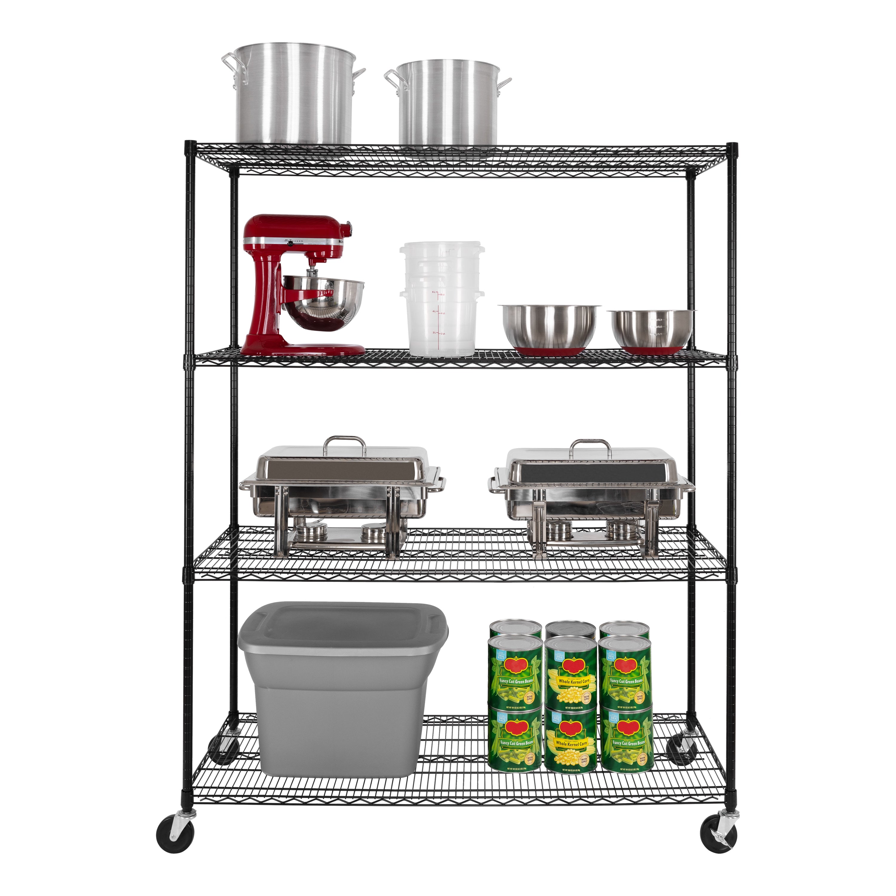 UltraDurable® 6-Tier NSF Steel Shelving – Seville Classics