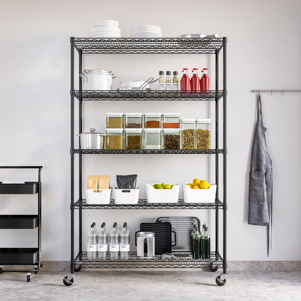 UltraDurable® 5-Tier NSF Steel Shelving