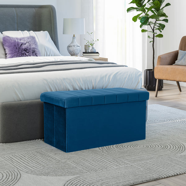 Channel Tufted Storage Trunk