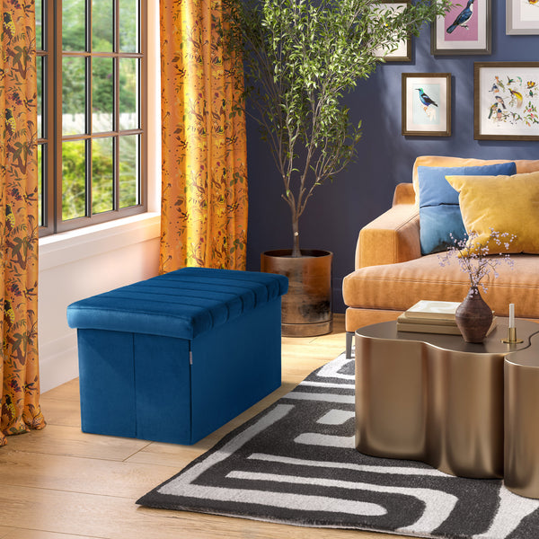 Channel Tufted Storage Trunk