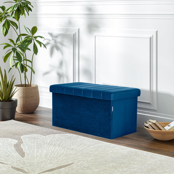 Channel Tufted Storage Trunk