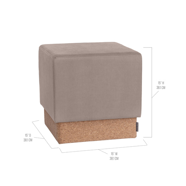 The Vineyard Collection™ Cork Storage Ottoman