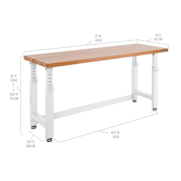 UltraHD® Height Adjustable Workbench