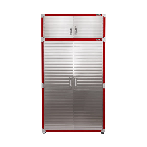 UltraHD® 2-Piece Mega Storage Cabinet Set, Red