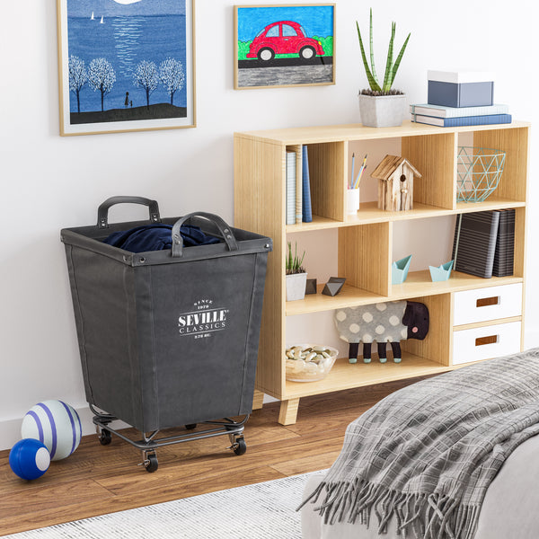 Heavy-Duty Rolling Laundry Hamper