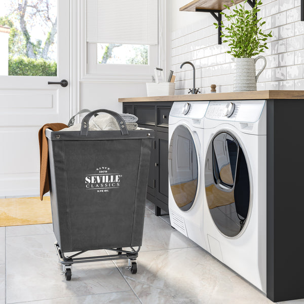 Heavy-Duty Rolling Laundry Hamper