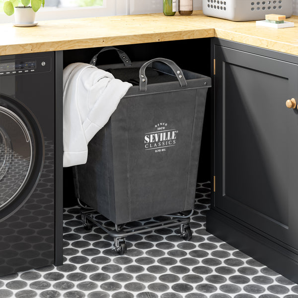 Heavy-Duty Rolling Laundry Hamper