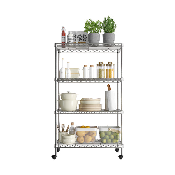 4-Tier Steel Shelving