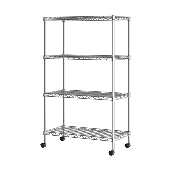 4-Tier Steel Shelving