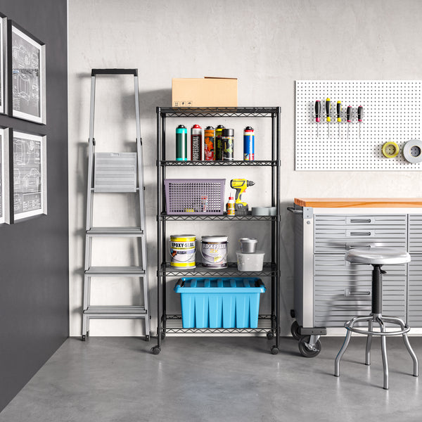 5-Tier Steel Shelving