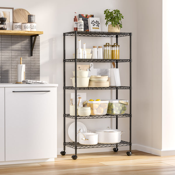 5-Tier Steel Shelving