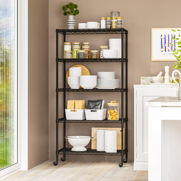 5-Tier Steel Shelving