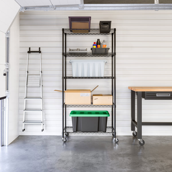 UltraDurable® 5-Tier NSF Steel Shelving