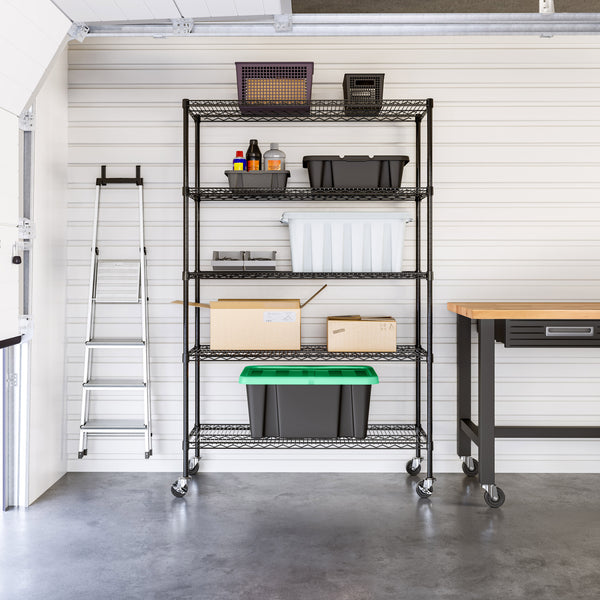 UltraDurable® 5-Tier NSF Steel Shelving