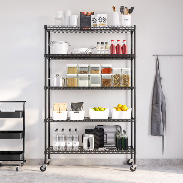 UltraDurable® 5-Tier NSF Steel Shelving