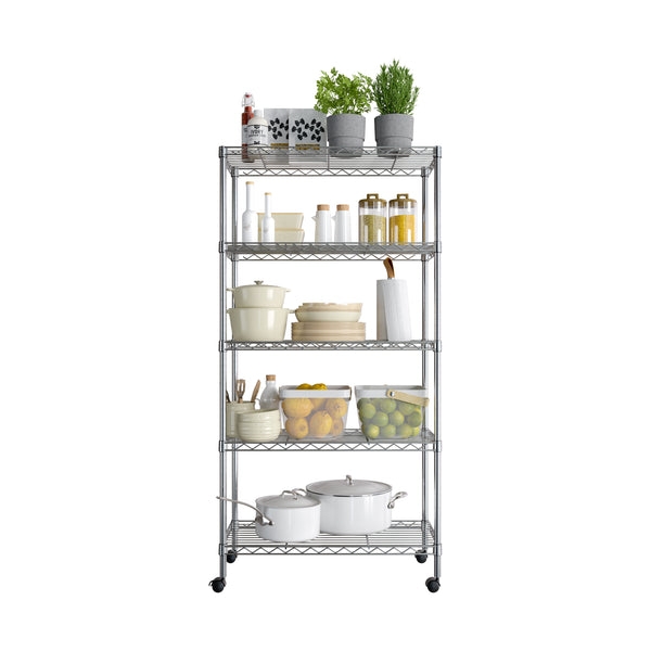 5-Tier Steel Shelving