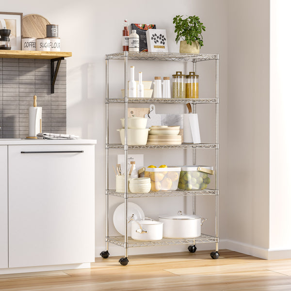 5-Tier Steel Shelving