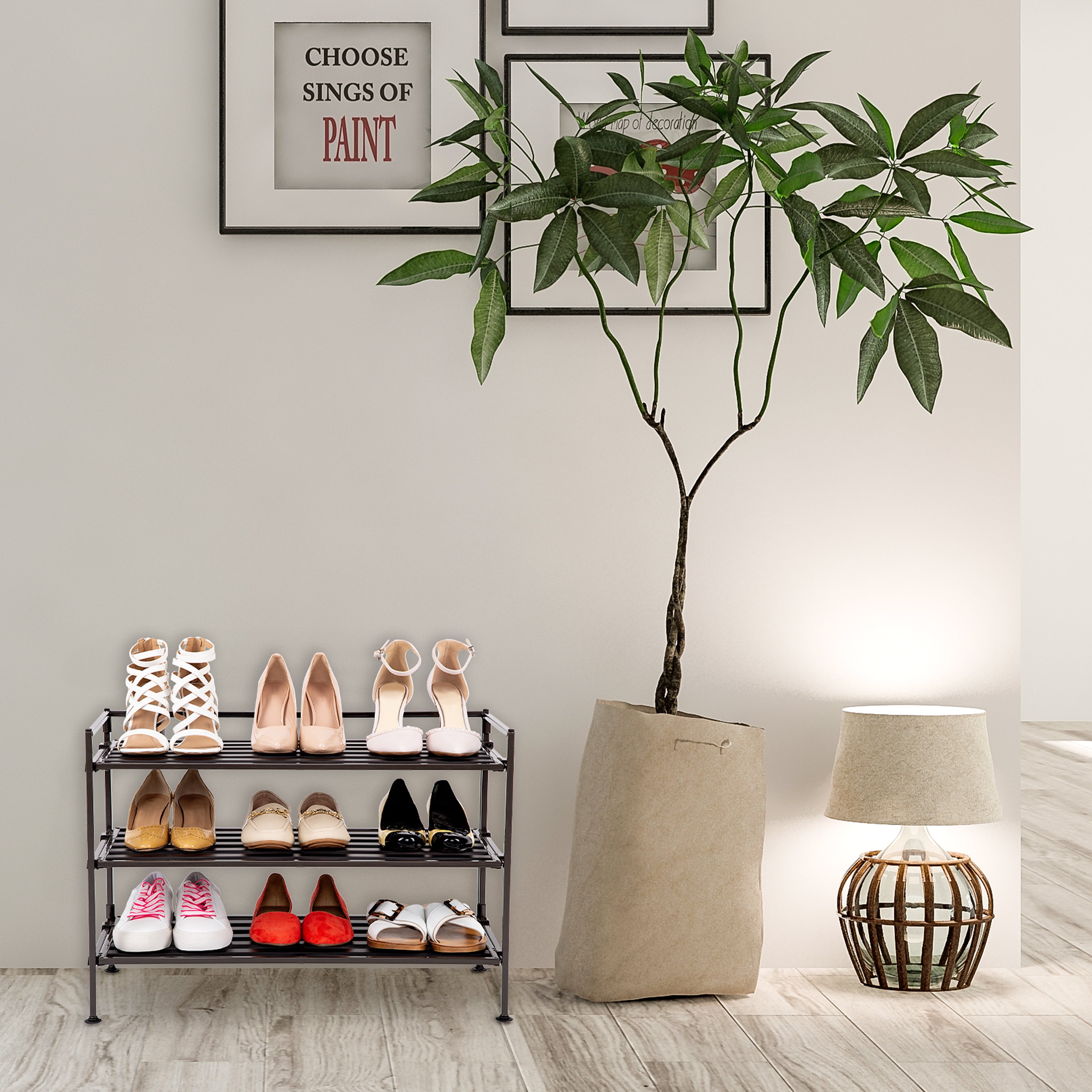 Yamazaki Slim Shoe Rack