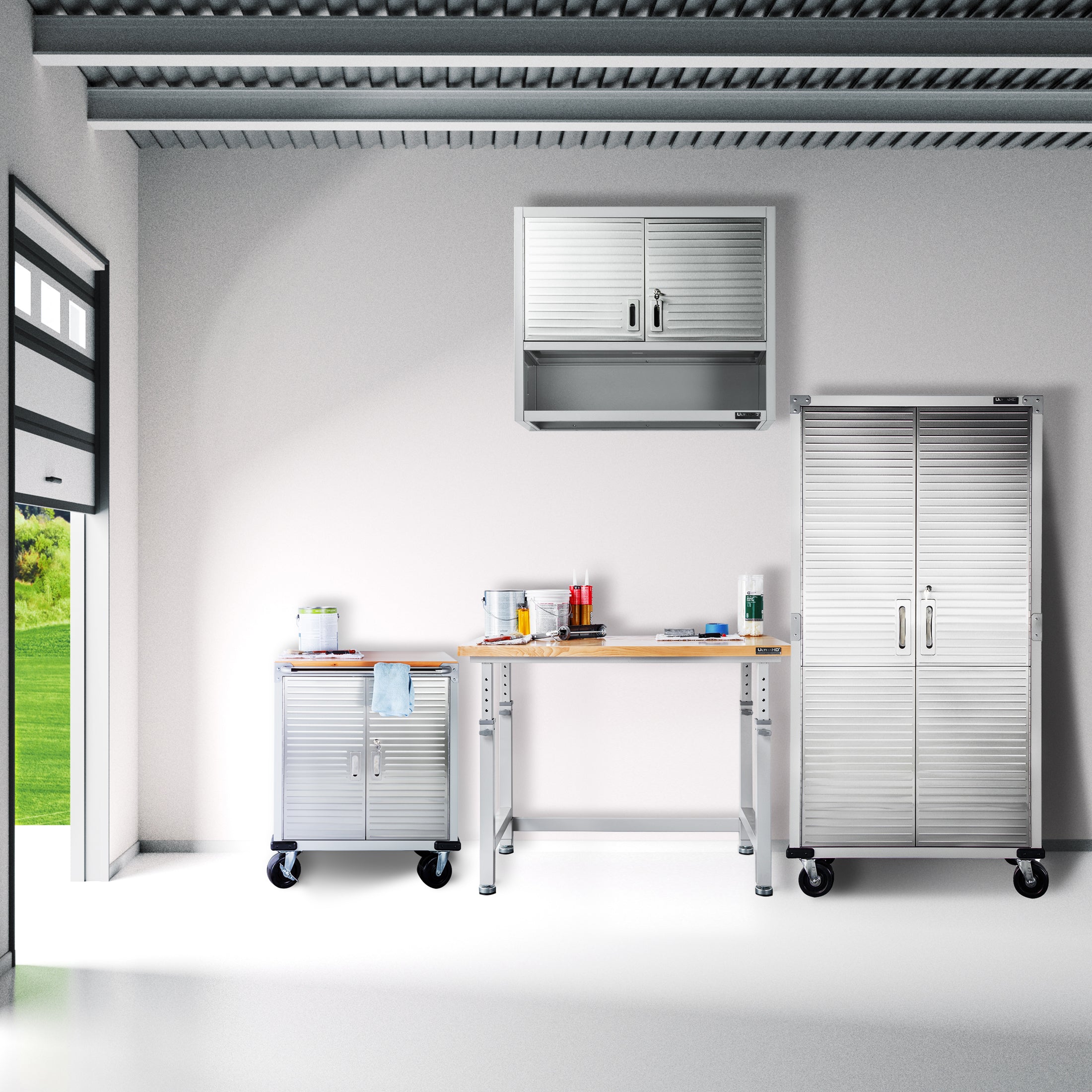 Seville Classics® UltraHD® Wall Storage Cabinet, 24 W x 12 D x 24 H -  Sam's Club