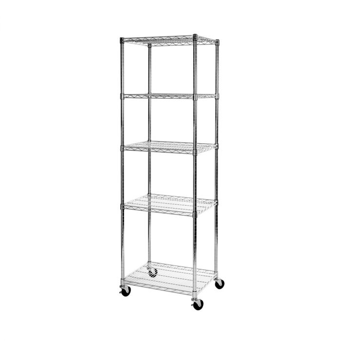  Seville Classics Commerical Grade NSF-Certified Bin Rack Storage  Steel Wire Shelving System - 22 Bins - Gray : Home & Kitchen